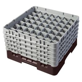CAMBRO - 49S958-167 - Cesta de lavado 49 comp. 5 alturas - 6 cm Ø máx. - alt. máx. 25,8 cm - 50 x 50 x 30,8 cm - Castaño Precio: 122.9499997. SKU: B1EQR4VSVW