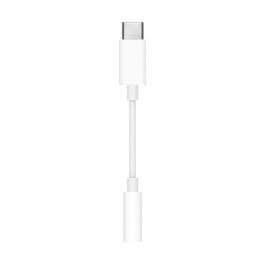 Apple Adaptador de conector de auriculares USB-C a 3.5 mm MU7E2ZM/A