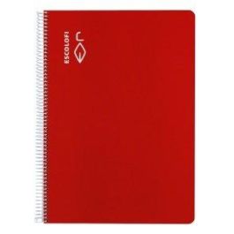 Bloc Escolofi Tapa Dura A4 80H Cuadric.4X4 70G Rojo 5 unidades Precio: 30.79000001. SKU: B14F2SV3JP