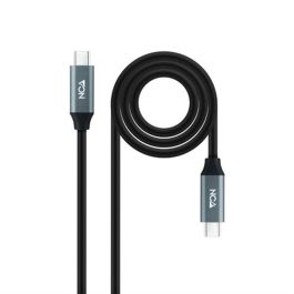 Cable USB NANOCABLE USB 3.2 GEN2x2 100W C/M-H Negro 1,5 m