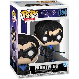 FUNKO Figura POP DC Comics Gotham Knights Nightwing, Figura de vinilo de 9cm