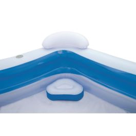 Bestway Piscina Hinchable 2 Camaras Family 213x206x69 cm +6 Años Jardin 54153