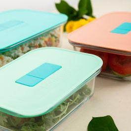 Set 3 Recipientes Vidrio Joy Luminarc 63-104-150 cL- 14-18-20,5 cm