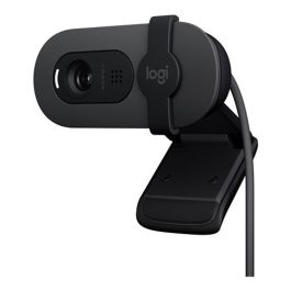 Logitech Brio 100 Webcam Full HD 1080p/30fps - Cámara Web con Micrófono Omnidireccional y Tapa de Privacidad - Grafito Precio: 48.89000039. SKU: B1FS74G2LH
