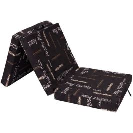 Sillón bajo plegable - SAMBA - Multiposición - Estampado - 190 x 70 x 9 cm Precio: 48.50000045. SKU: B1FJHBQFZF