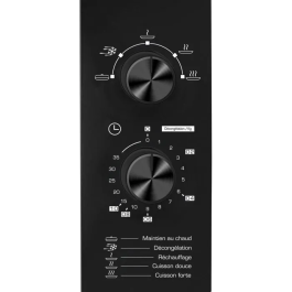 Brandt SM2802B Microondas Negro 28L 900W