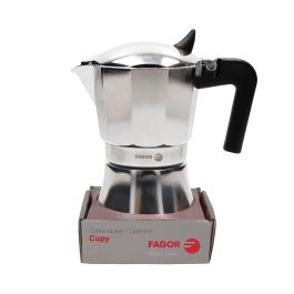 Cafetera cupy 6 tazas aluminio 3004 fagor