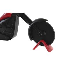 DKD Home Decor Cortador Pizza Negro Rojo 22 x 5 x 10 cm (6 Unidades) PP Inox