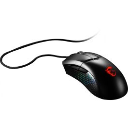 MSI CLUTCH GM51 LIGHTWEIGHT (P) Ratón Gaming Óptico USB-A 26000 DPI con Iluminación Personalizable y 6 Botones, Negro