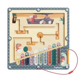 TOP BRIGHT TOP1730136909134 Laberinto magnético de huevos de dinosaurio, juego de clasificación de colores y números con bolígrafo Precio: 31.78999967. SKU: B1GBVQ4BBR