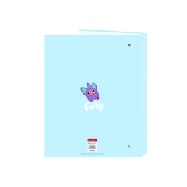 Carpeta Furby Azul cielo A4
