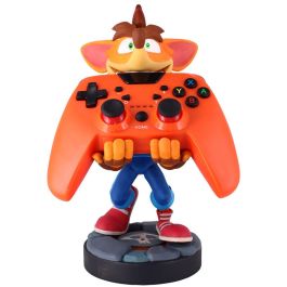 Cable Guy por EXQUISITE GAMING Soporte Crash Bandicoot 4, figura 21cm, para mandos y móviles, PS5, Xbox, iPhone