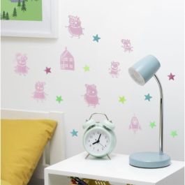 Paladone Vinilo Decorativo Peppa Pig Brilla en la Oscuridad con 200 Estrellas, 6 Personajes, Cohete y Casa Precio: 13.59000005. SKU: B15HGKL33X