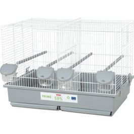 Jaula de cría Zolux Primo Cati para canarios mandarines, 57 x 34,5 x 41 cm, color blanco y gris Precio: 73.78999991. SKU: B12QKCPJVK