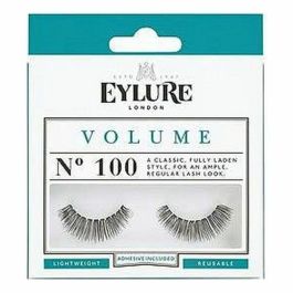 Eylure #100 Pestañas Postizas VOLUME Redondeadas con Pegamento Sin Látex, Reutilizables hasta 5 veces, Mirada Impactante y Natural, Cruelty Free, 1 unidad Precio: 4.79000038. SKU: S0582600