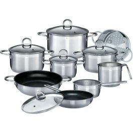 GSW Alara Juego de Utensilios de Cocina de Acero Inoxidable de 14 Piezas para Todas las Placas, Incluida Inducción Precio: 216.69000045. SKU: B1CCWFDHC8