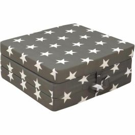 SAMBA Sillón bajo plegable multiposición estampado estrellas CHAUFETGR 190 x 70 x 9 cm