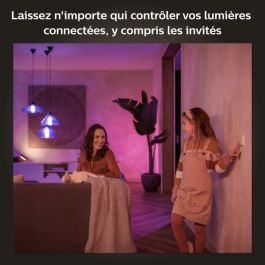 Módulo de interruptor de pared de Philips Hue, 2, White Pack funciona con Alexa, Google Assistant y Apple HomeKit Módulo de interruptor de pared de Philips Hue, 2, White Pack funciona con Alexa, Google Assistant y Apple HomeKit