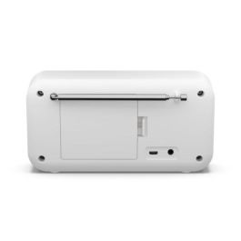 Sharp DR-P420 Radio Portátil Digital Blanco con DAB, DAB+, FM, Bluetooth 5.0 y Batería de 16h Sharp DR-P420 Radio Portátil Digital Blanco con DAB, DAB+, FM, Bluetooth 5.0 y Batería de 16h