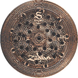 Zildjian Plato China 18" S Dark Serie Oscuro, Explosivo y Complejo con Acabado Patented y Martilleado Aleatorio