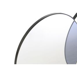 DKD Home Decor Espejo Moderno Negro 2 x 50 x 118.5 cm Cristal Madera