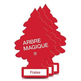 Ambientador para Coche Arbre Magique Pino Fresa (3 uds)