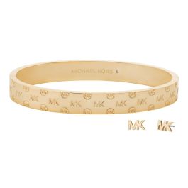 Conjunto Pulsera y Pendientes Michael Kors LOGO SPECIAL PACK + EARRINGS Dorado Precio: 116.50000032. SKU: B12QA3EP54