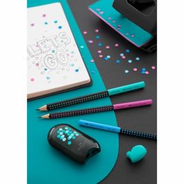FABER-CASTELL Grip 2001 Two Tone sw/blau 12er - Lápiz Bleistift