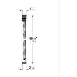 Grohe 22100000 Manguera de Ducha VitalioFlex de Metal - 1,75 m Precio: 47.98999997. SKU: B15KNGBPQ6