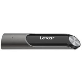 Lexar JumpDrive P30 - Memoria USB 3.2 de 128 GB - Hasta 450 MB/s Lectura/Escritura - Diseño Deslizante Negro/Gris