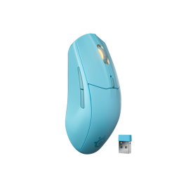 SteelSeries 62526 Ratón Gaming Inalámbrico Rival 3 Gen 2 AQUA 18000 PPP Bluetooth 6 Botones