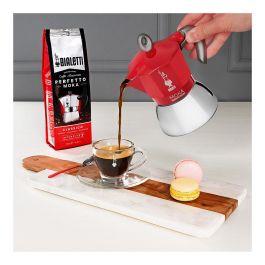 Cafetera Italiana Bialetti 0006944/NP Rojo Metal Aluminio 150 ml