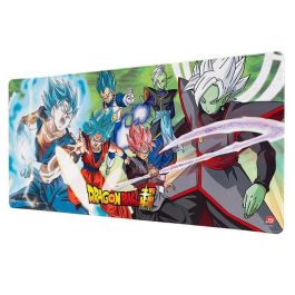 ERIK Alfombrilla Gaming Dragon Ball Super 80x35cm - Superficie Textil Impermeable Antideslizante para Teclado y Ratón
