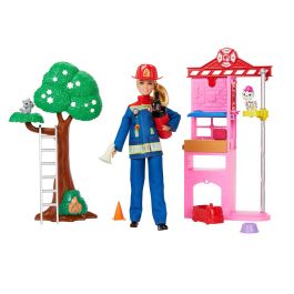 Muñeca Barbie Bombera Con Estación Hrg55 Mattel Precio: 29.49999965. SKU: B1E7EXT98N