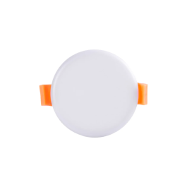 Placa LED Empotrable Circular 6W 399Lm 2700K Blanca IP65 Aluminio 40.000H LUM-NSDL-R75-WW