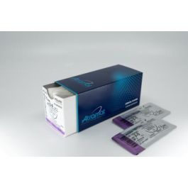 Atramat Sutura Absorbible Poliglactina 910 5-0 Aguja Triangular 3/8 16 mm 75 cm Violeta 12 Unidades Absorción 56-70 Días Precio: 69.7900005. SKU: B14TKDDVV2