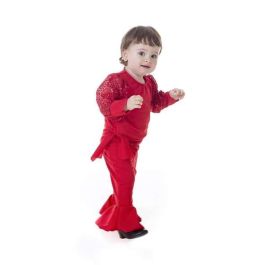 Creaciones Llopis Disfraz de Bebé Carrá Rojo para 1-2 Años - Incluye Vestido y Pantalón Creaciones Llopis Disfraz de Bebé Carrá Rojo para 1-2 Años - Incluye Vestido y Pantalón