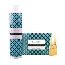 EUROSTIL Tassel anti-caida champú 400 ml + tratamiento 12 ampollas Precio: 20.50000029. SKU: SLC-86603