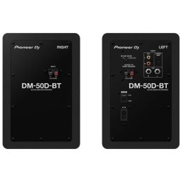 Par de altavoces de monitorización Pioneer DJ DM-50D-BT - Bluetooth - Bass Reflex - 2x25W - Modo DJ o Producción - Negro Par de altavoces de monitorización Pioneer DJ DM-50D-BT - Bluetooth - Bass Reflex - 2x25W - Modo DJ o Producción - Negro