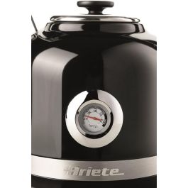 Ariete 2854/02 Hervidor Eléctrico Moderna Negro, Acero Inoxidable, 1.7 Litros, Base Inalámbrica 360° Ariete 2854/02 Hervidor Eléctrico Moderna Negro, Acero Inoxidable, 1.7 Litros, Base Inalámbrica 360°