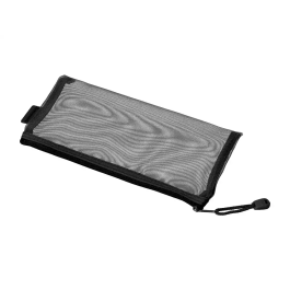 Liderpapel Bolsa Zipper Bag Multiusos Poliester Transpirable Ticket 230x115 mm Negro