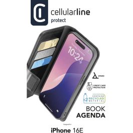 Cellularline Book Agenda 2 Case 16e para Apple iPhone, Funda Negra Precio: 44.5000006. SKU: B18PEFC4LZ