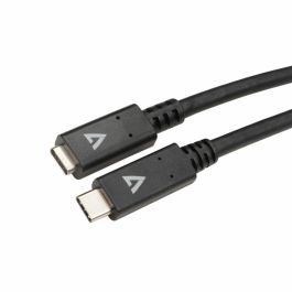 Cable USB-C V7 9743695000 Negro 2 m