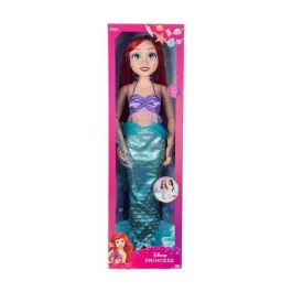 Jakks Pacific Muñeca Princesa Ariel Disney 80 cm con Peine Dinglehopper de PVC para 3+ años Jakks Pacific Muñeca Princesa Ariel Disney 80 cm con Peine Dinglehopper de PVC para 3+ años