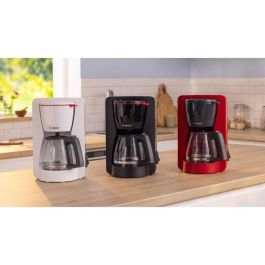 Cafetera de filtro - BOSCH - TKA2M114 MyMoment - Roja - Capacidad 1,25L - Jarra de cristal - Sistema antigoteo Cafetera de filtro - BOSCH - TKA2M114 MyMoment - Roja - Capacidad 1,25L - Jarra de cristal - Sistema antigoteo