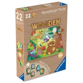 Ravensburger RAV12004080 Rompecabezas de Madera Animales del Bosque - 22 Piezas