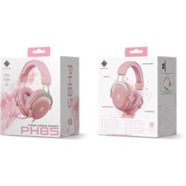 Deltaco Gaming GAM-030-P Auriculares Gaming Alambrico Stereo LED Rosa