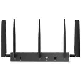 TP-Link ER706W-4G Router Inalámbrico Doble Banda Wi-Fi 6 (802.11ax) 4G 5 Puertos Gigabit Ethernet Ranura SIM Negro