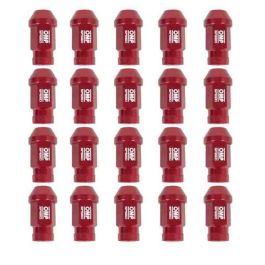 Set Tuercas OMP 7075 M12 x 1,25 40 mm 20 uds Rojo Set Tuercas OMP 7075 M12 x 1,25 40 mm 20 uds Rojo