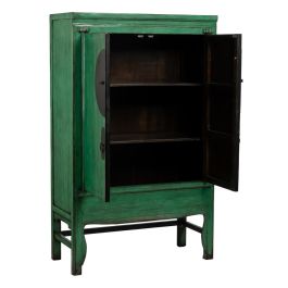 Armario Verde Madera-Mdf 108 X 48 X 175 cm